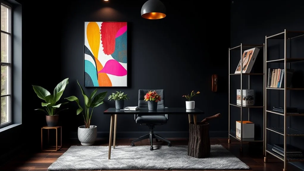 bold black wall designs