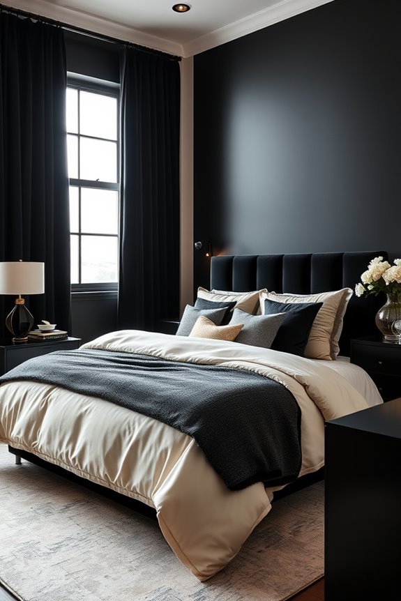 bold black window elegance