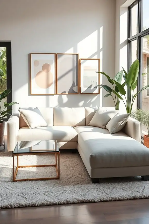 bold chaise lounge centerpiece