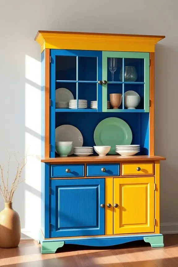 bold color block design