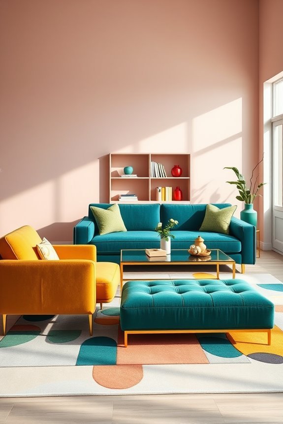 bold color combinations enhance aesthetics