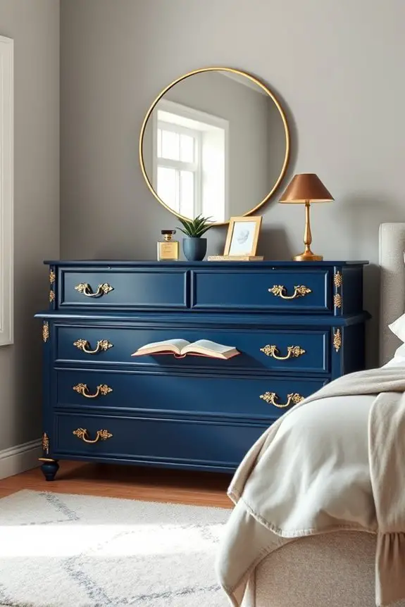 bold color statement dressers
