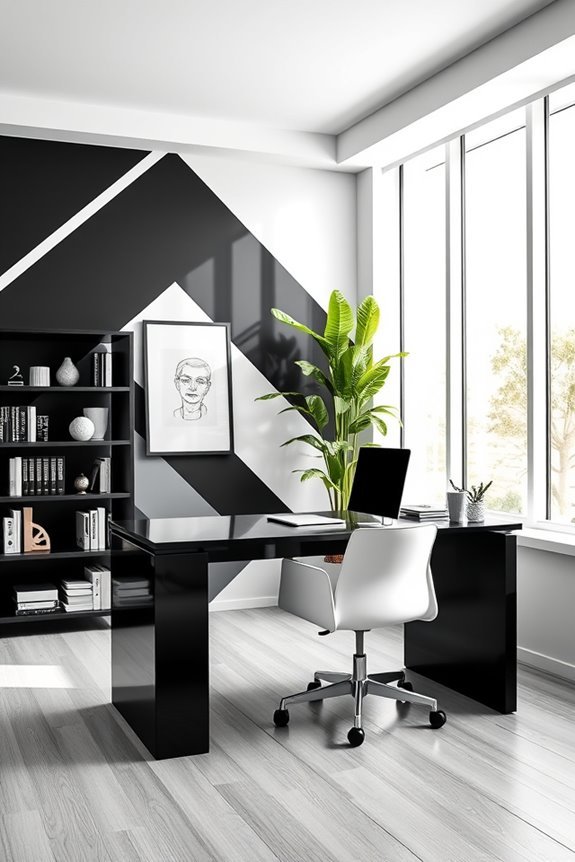 bold colorful office transformations