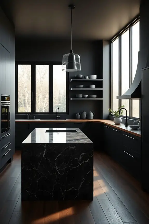 bold contrast modern elegance