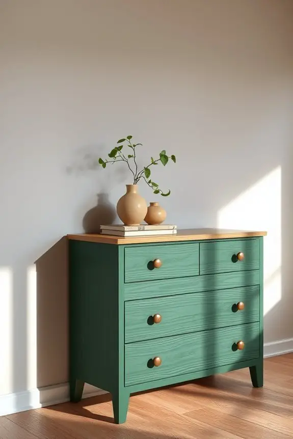 bold dark pine green