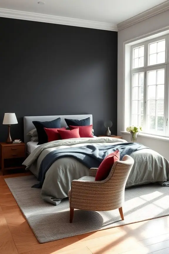 bold dark tones elegance