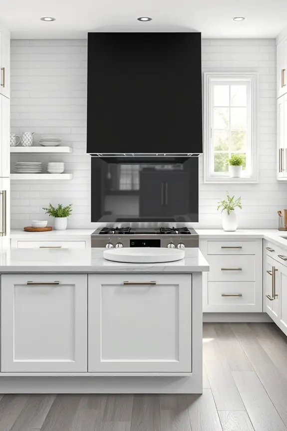 bold elegance in kitchens