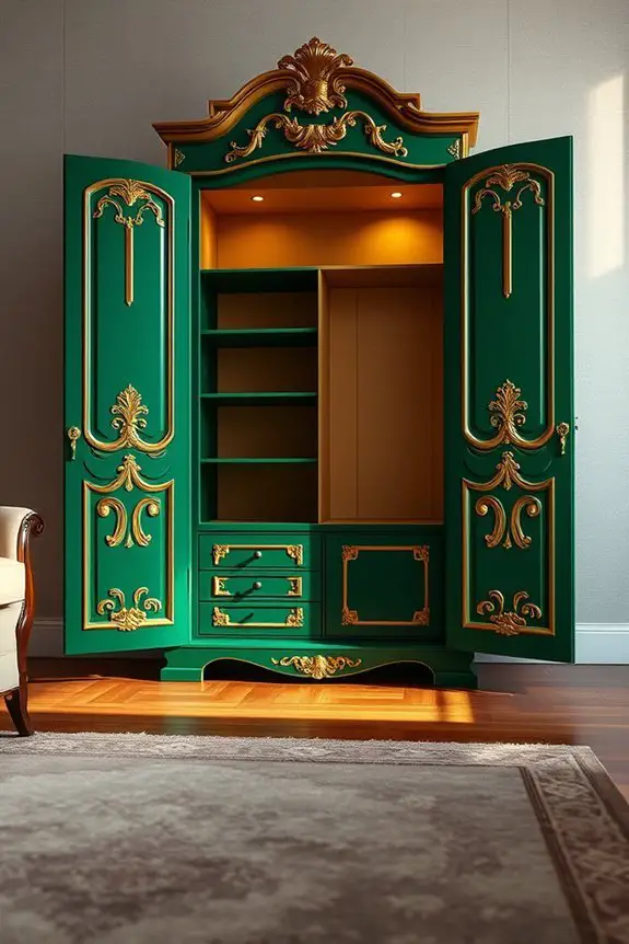 bold elegance in storage