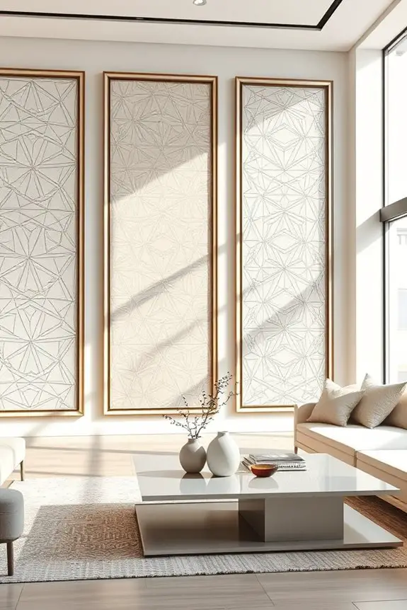 bold geometric decor transformation
