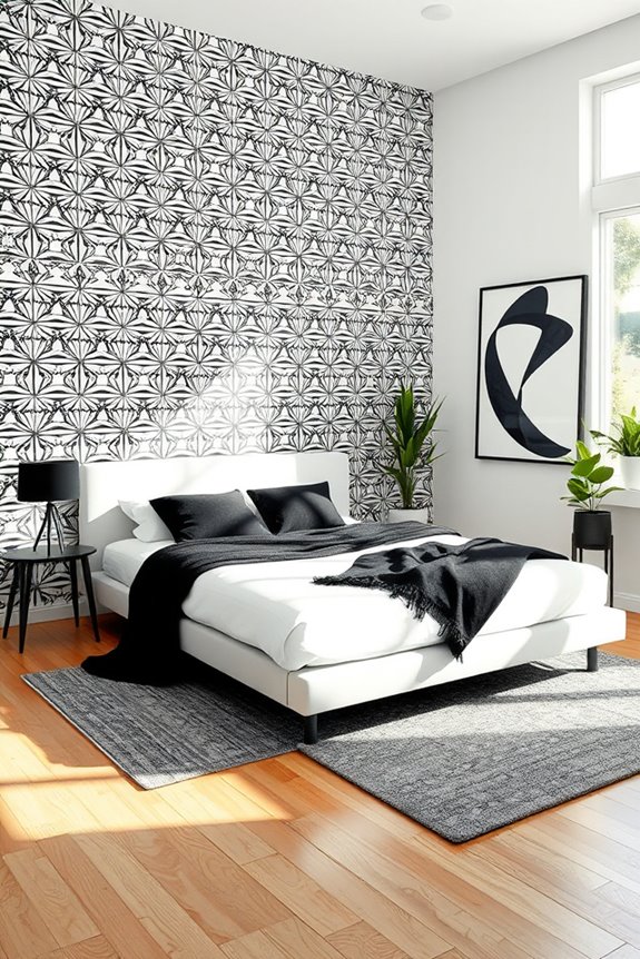 bold graphic black and white