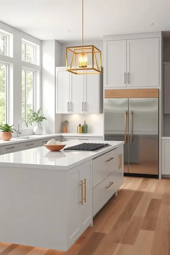 bold kitchen lighting choices