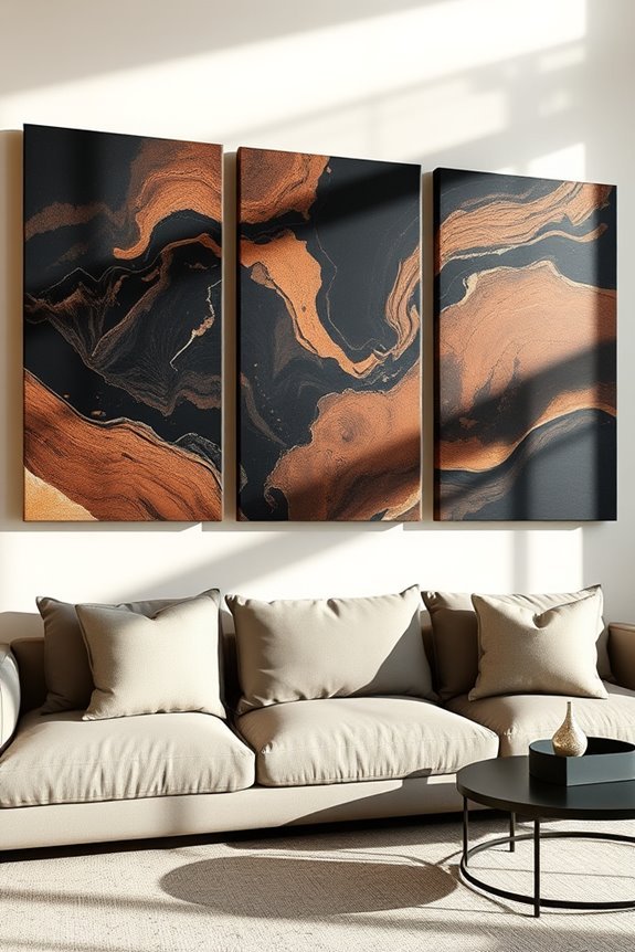 bold large canvas art