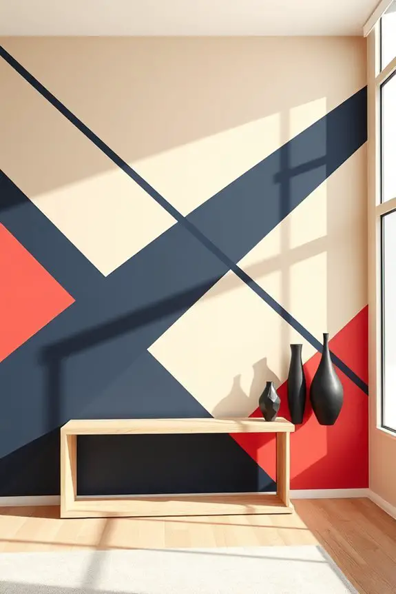 bold lines contrast colors