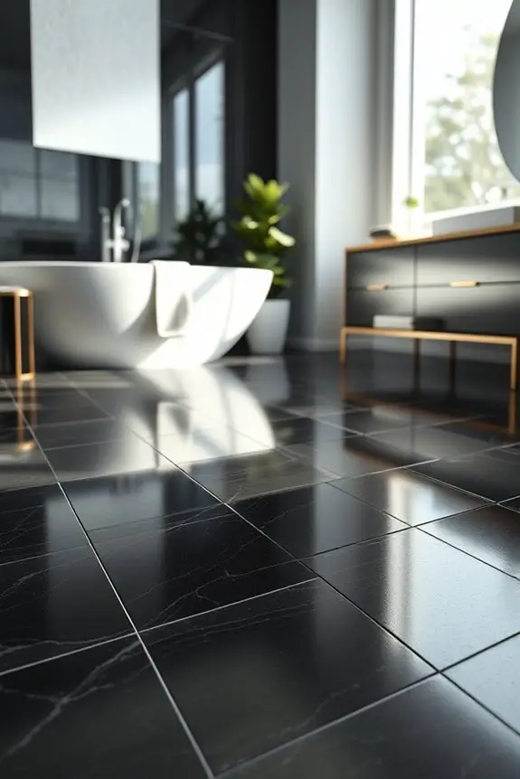 bold modern bathroom design
