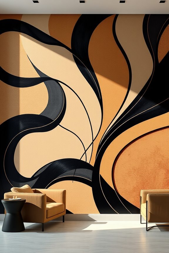 bold murals transform spaces