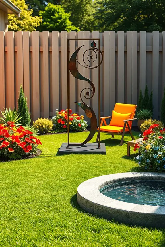 bold outdoor artwork ideas