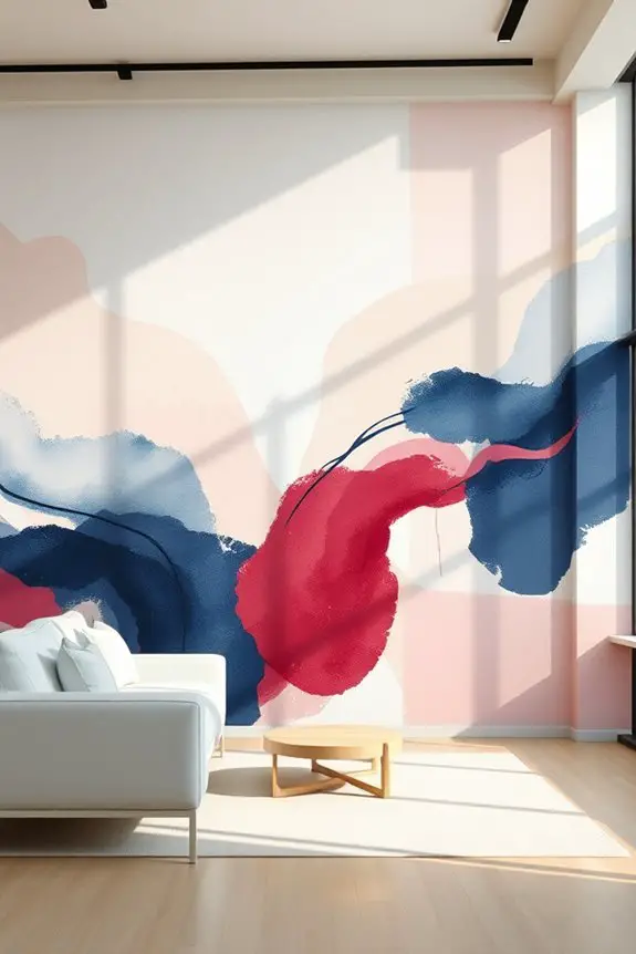 bold oversized wall art