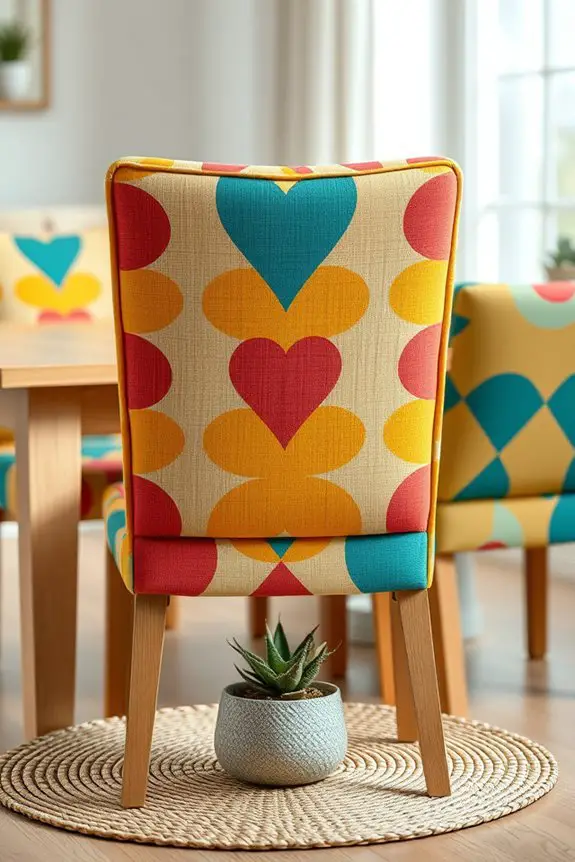bold patterns for chairs