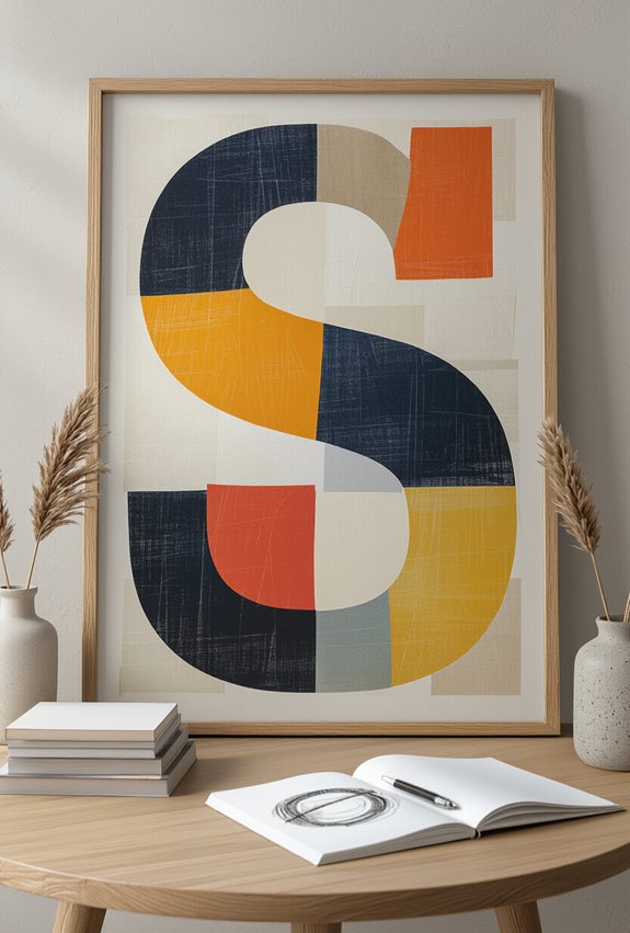 bold personalized typographic statement