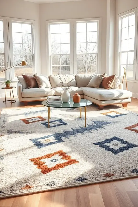 bold rugs vibrant focal points
