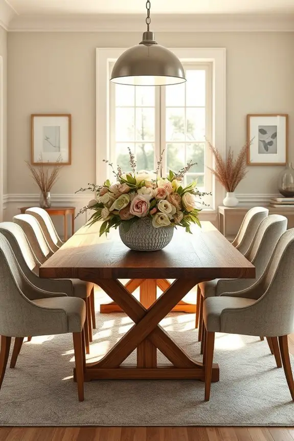 bold seasonal dining centerpieces