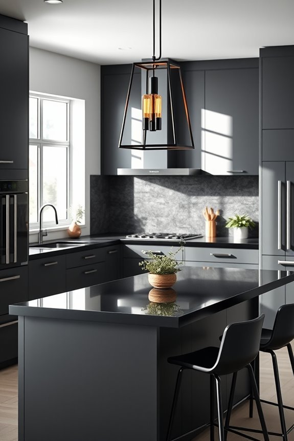bold statement kitchen lighting
