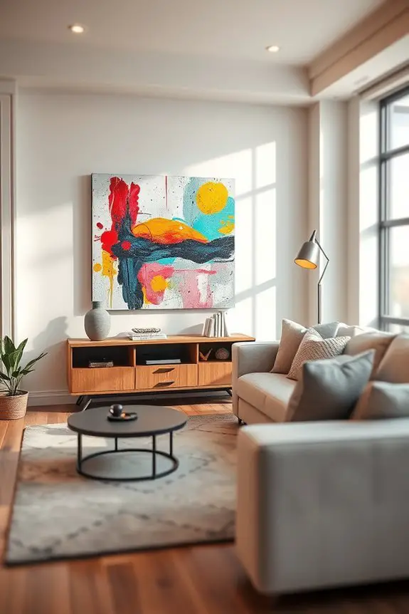 bold statement wall art