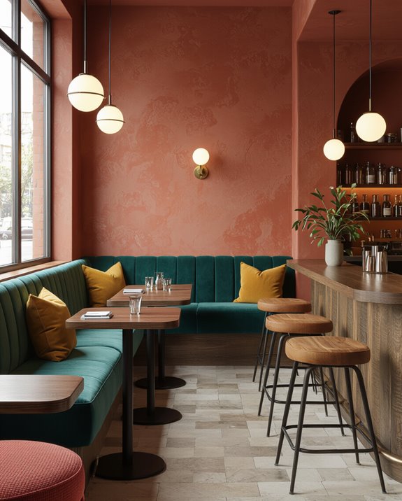 bold textures vibrant colors