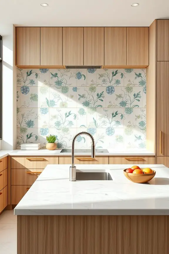 bold tiles asian aesthetics