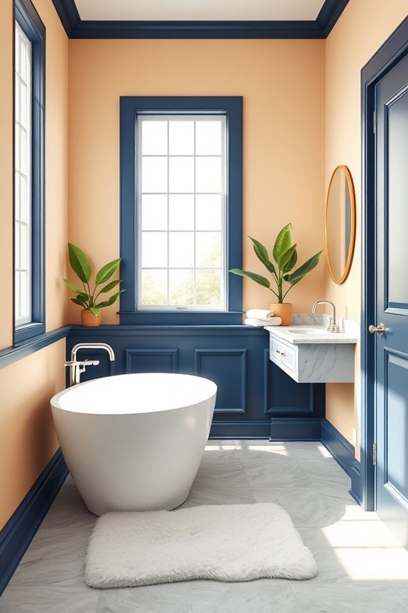 bold trim color ideas