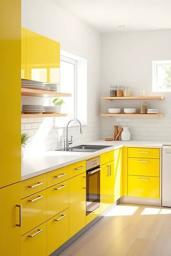 bold vibrant kitchen transformation