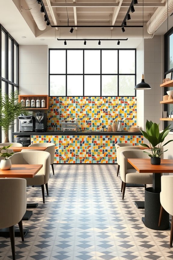 bold vibrant tile designs