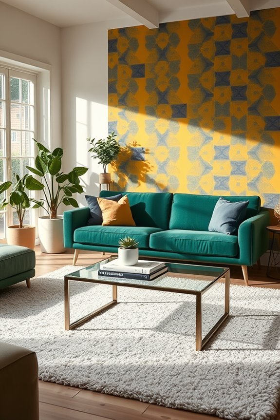 bold vibrant wallpaper choices