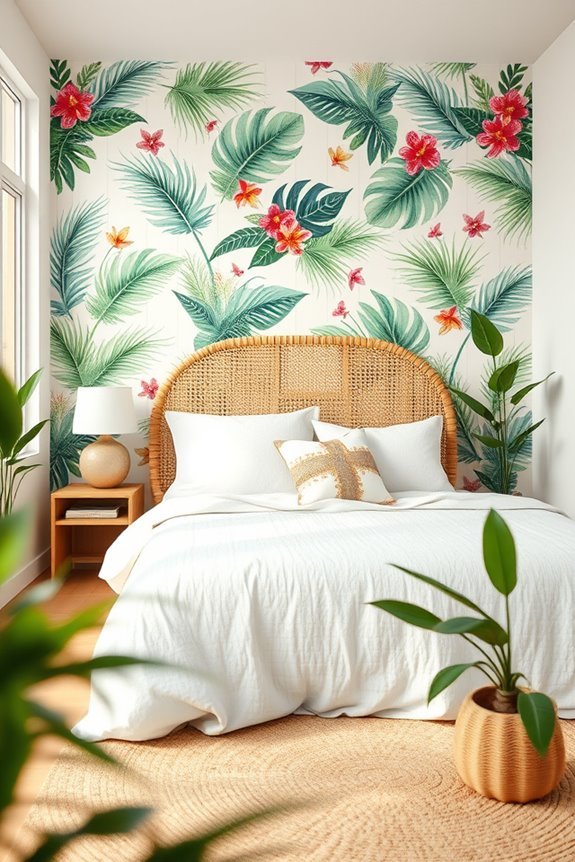 bold wallpaper enhances charm
