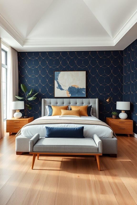bold wallpaper transforms spaces