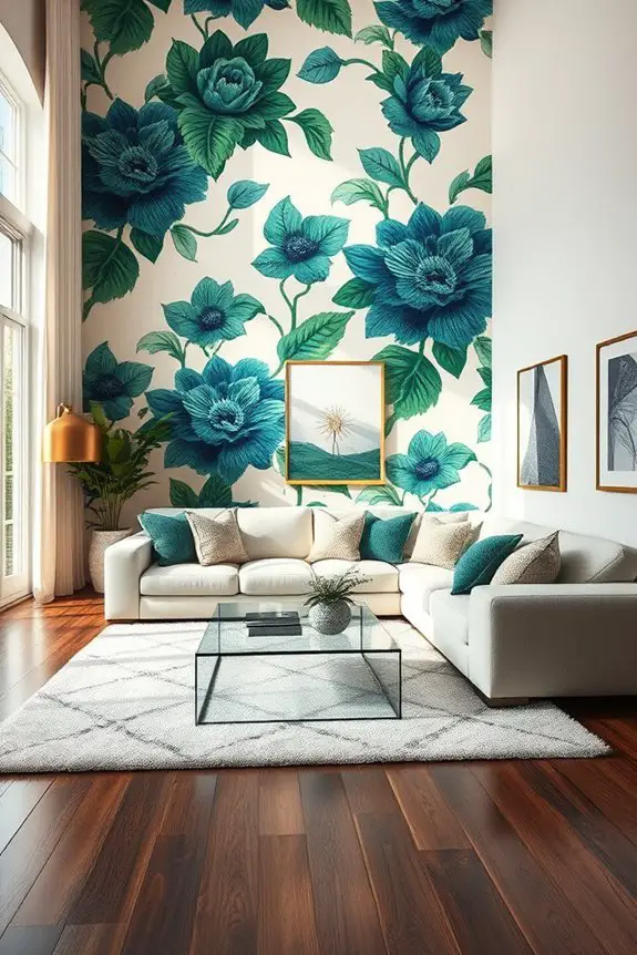 bold wallpaper transforms spaces