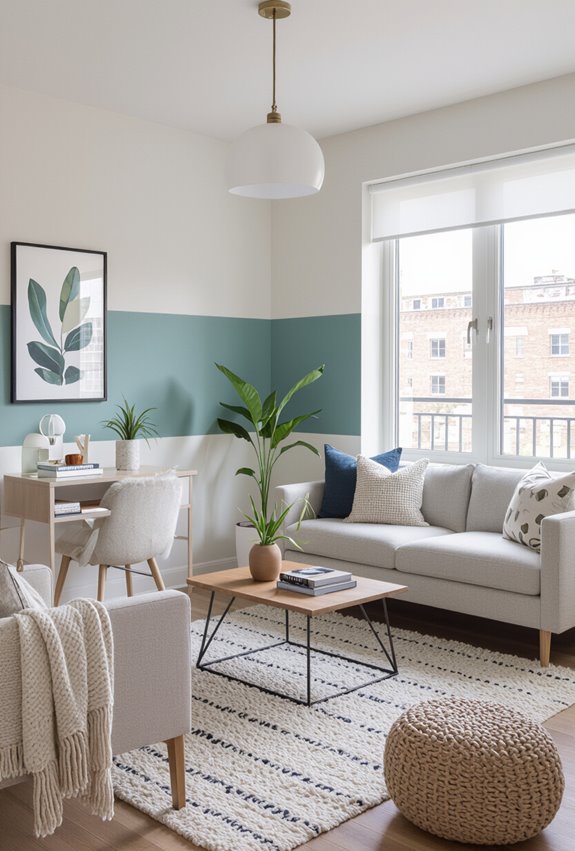 bold washable painted accent stripe