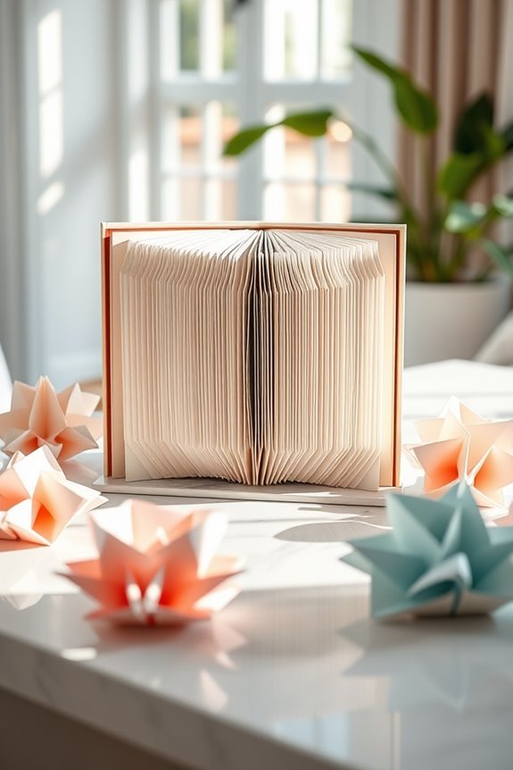book folding art project