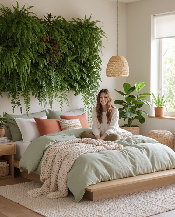 botanical bedroom tranquility design