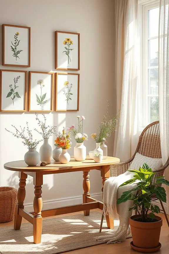 botanical prints for decor