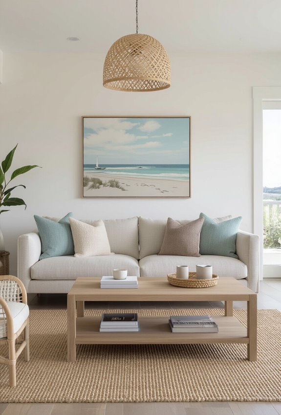 breathable neutrals textured coastal accents