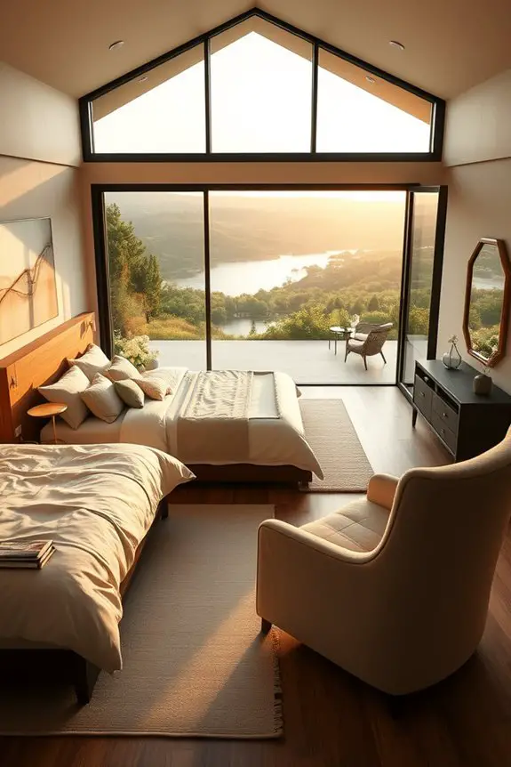 breathtaking outdoor bedroom views