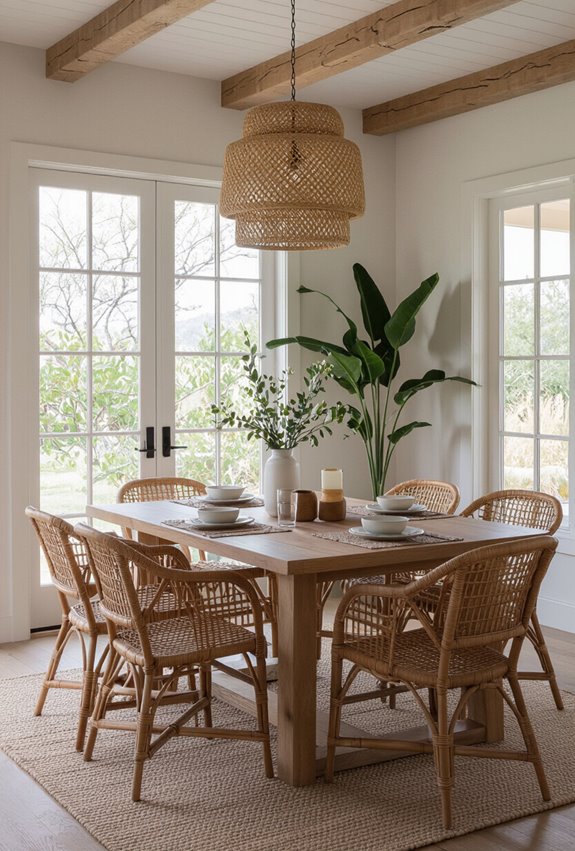 breezy boho coastal natural textures