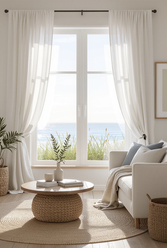 breezy linen curtains natural