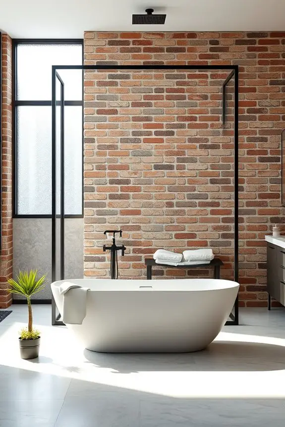brick and glass beauty