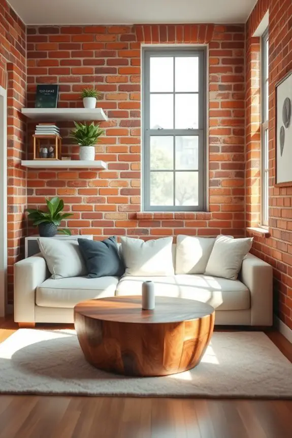 brick design for small spaces