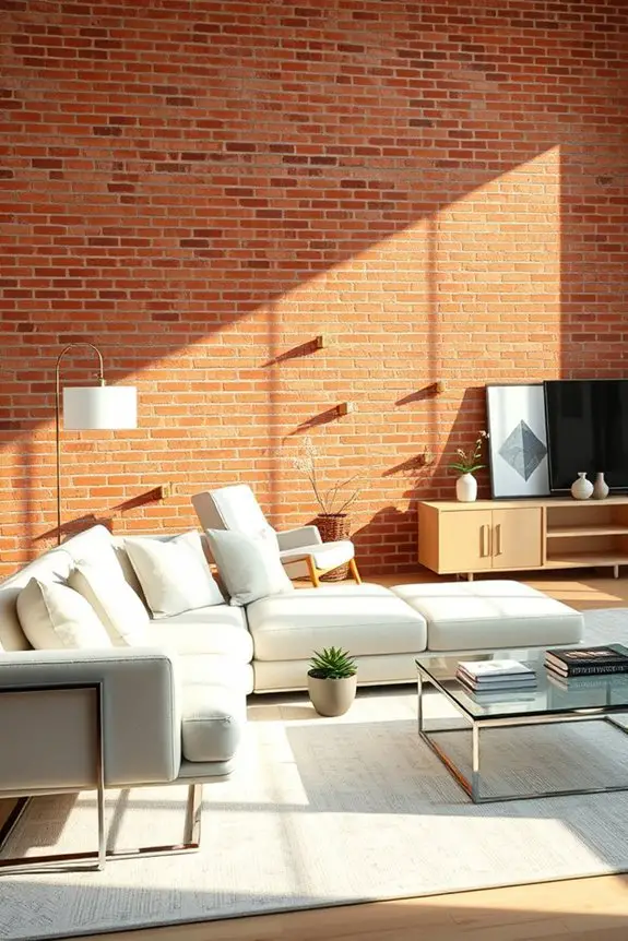 brick meets modern elegance
