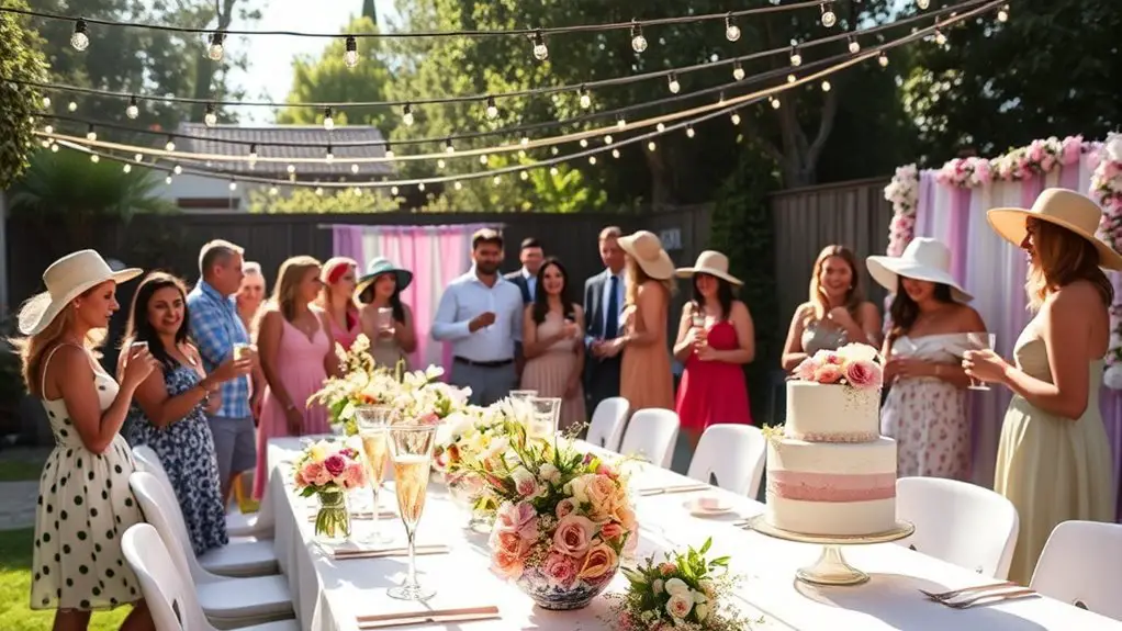 bridal shower celebration ideas