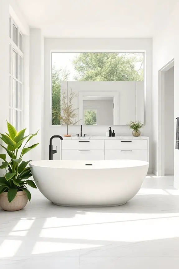 bright airy bathroom sanctuary