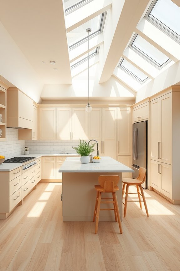 bright airy inviting kitchen